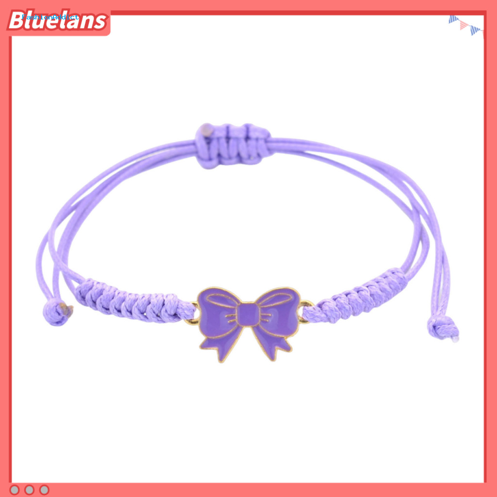 Adjustable Friendship Bracelet Nylon Rope Handmade Bow Braided String – Cheerleader Gift Dance Team for Southeast