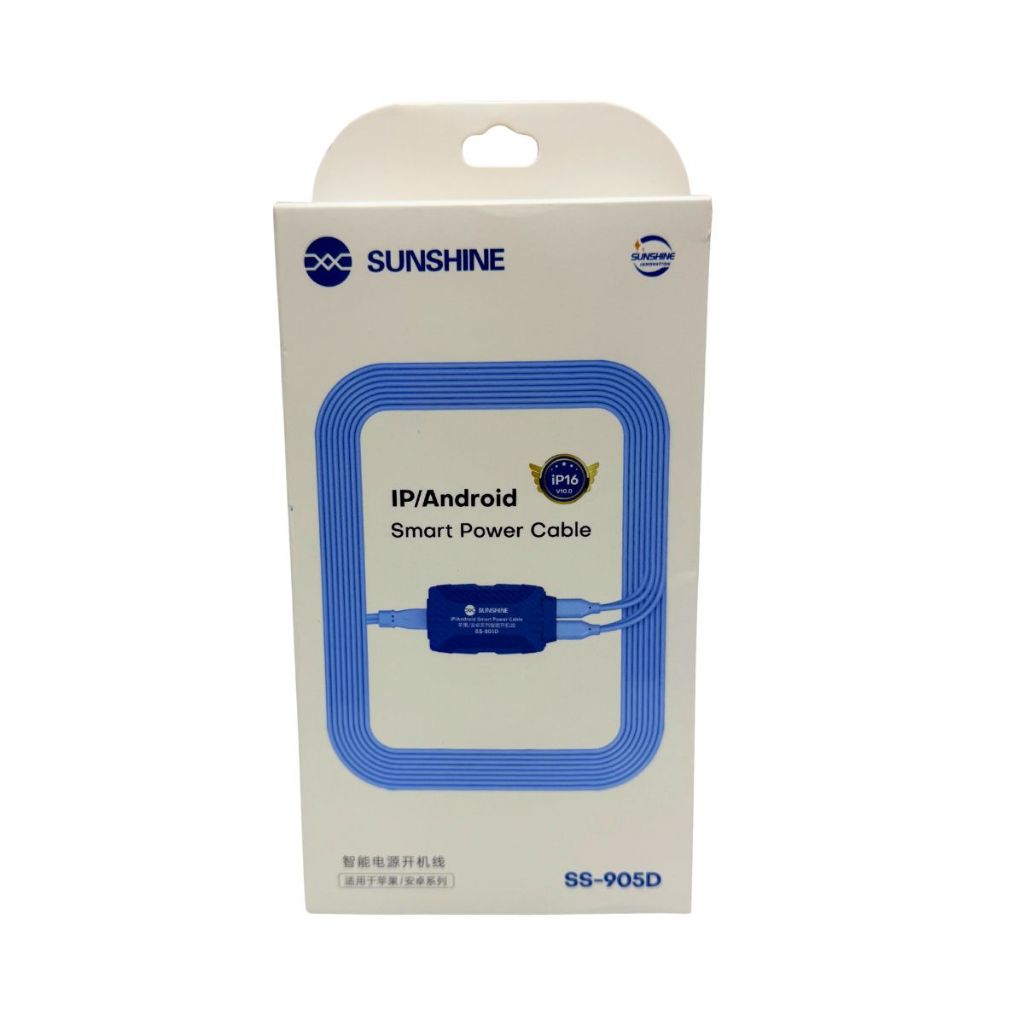 Cabo de Alimentação Sunshine SS-905D Smart Power Cable iPhone e Android 04851