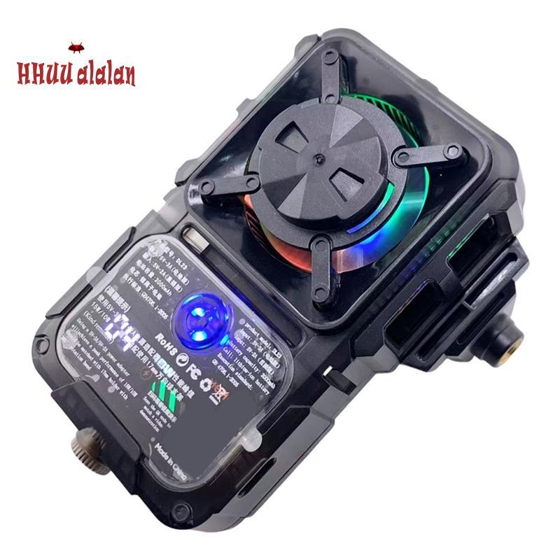 [Alta Qualidade H] DL23 Semicondutor Phone Cooler Display Digital Dual Live Streaming Mount Holes Sistema De Resfriament