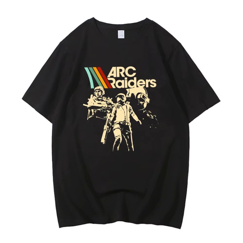 Camiseta Vintage para Jogos Arc Raiders Moda Jogos Lançamento