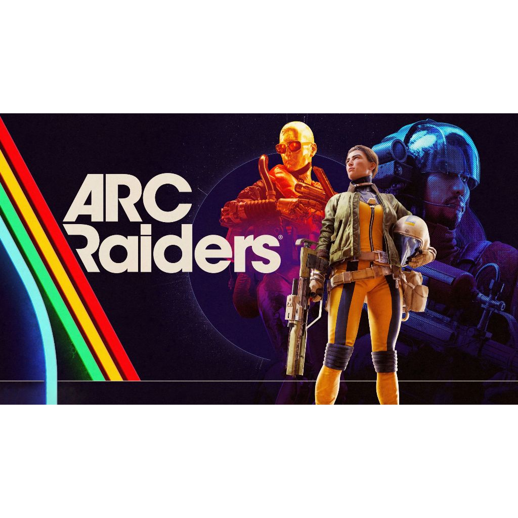 ARC RAIDERS - Quadro Decorativo em mdf - Medida 60x40cm - Game - Decoração - Vinil