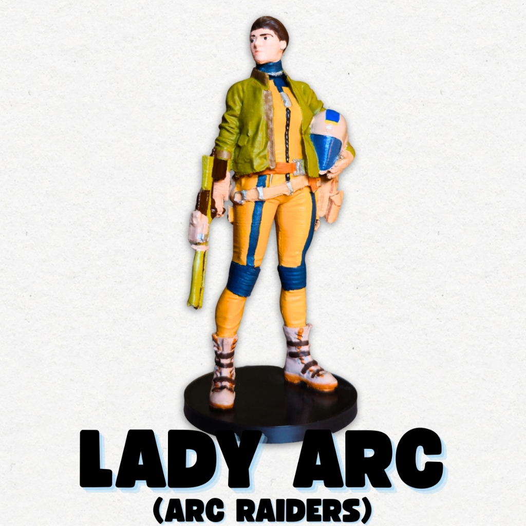 Miniatura Personagem Game Arc Raiders - Lady