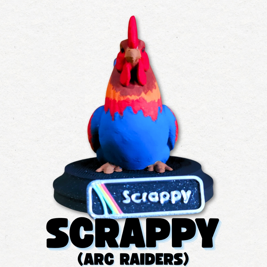 Miniatura Scrappy - Personagem Arc Raiders