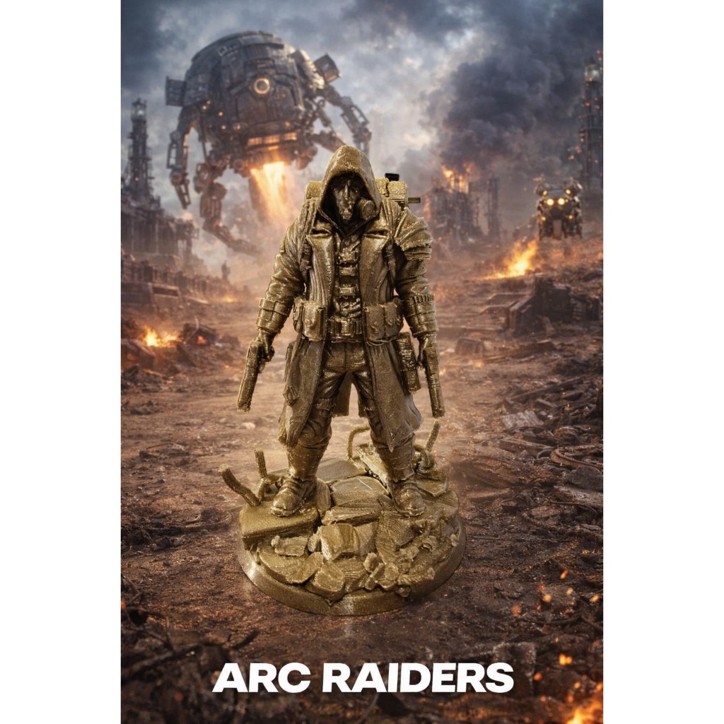 Raider - Arc Raiders - Fantasma do Deserto – Sobrevivente de Cano Duplo