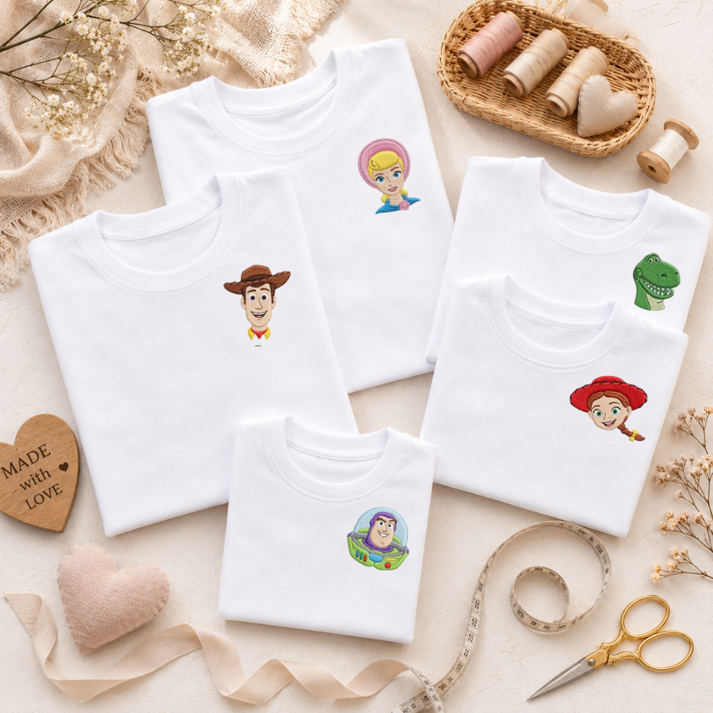 Camiseta Toy Story Bordada | Venda Individual