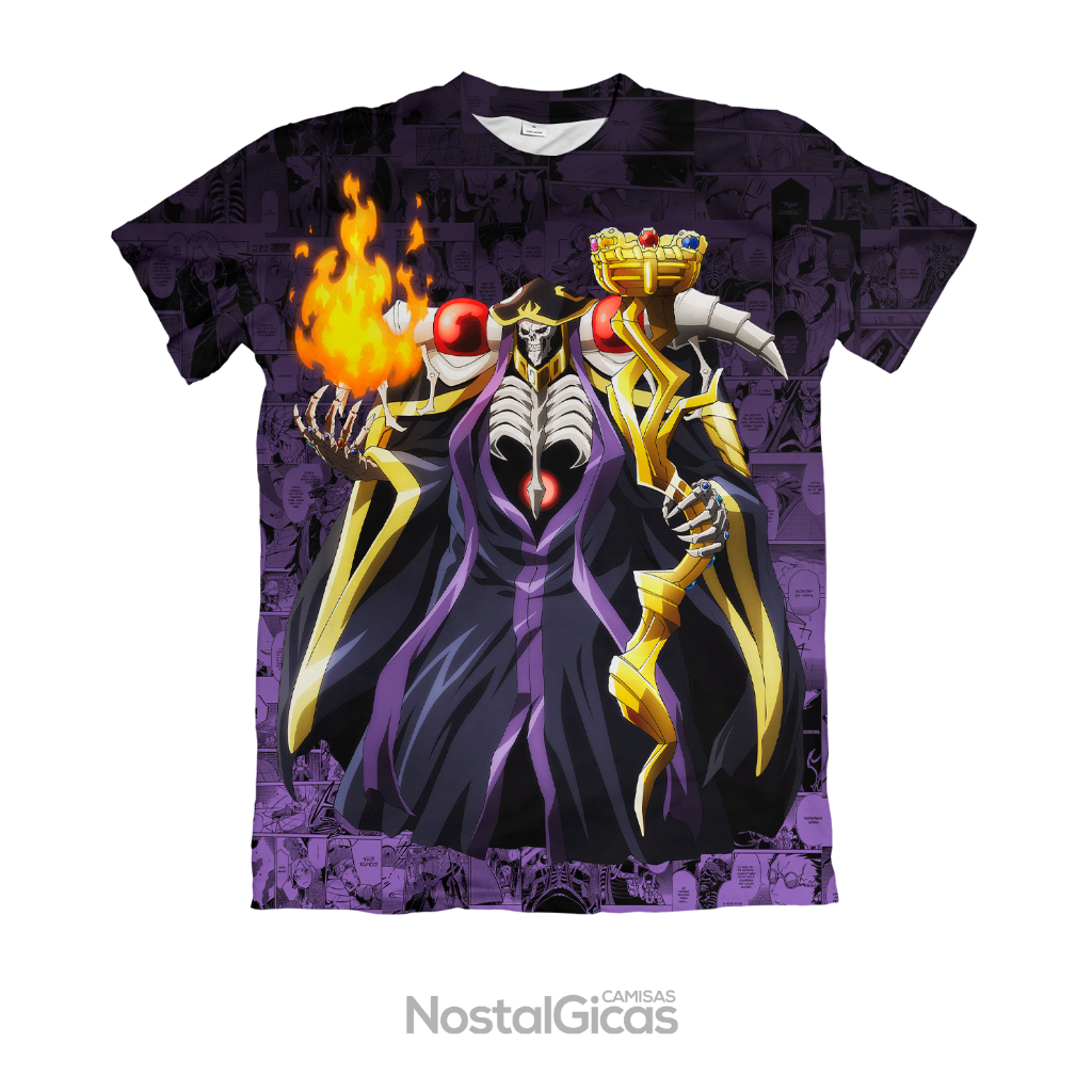 CAMISETA DRYFIT ANIME OVERLORD Ainz Ooal Gown
