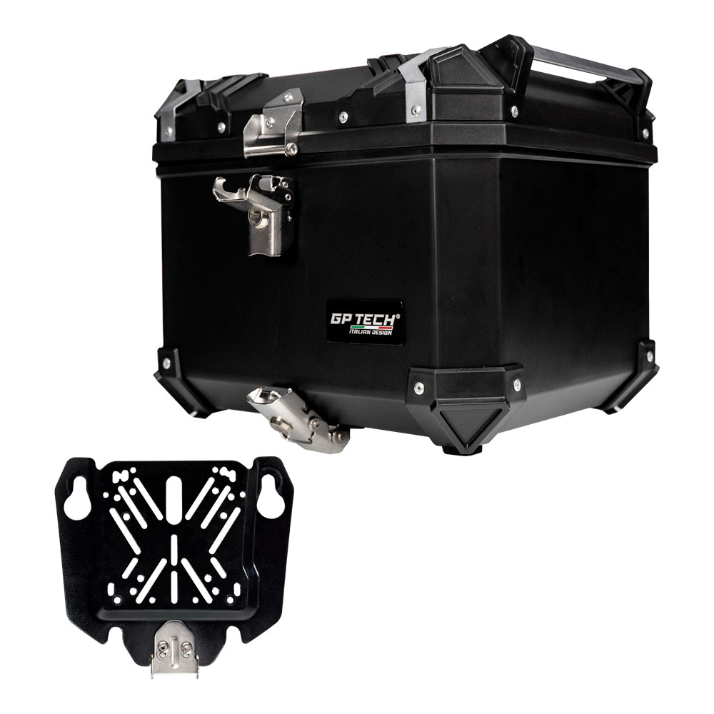 BAU GP TECH TRASEIRO PLÁSTICO PRETO S45 LITROS