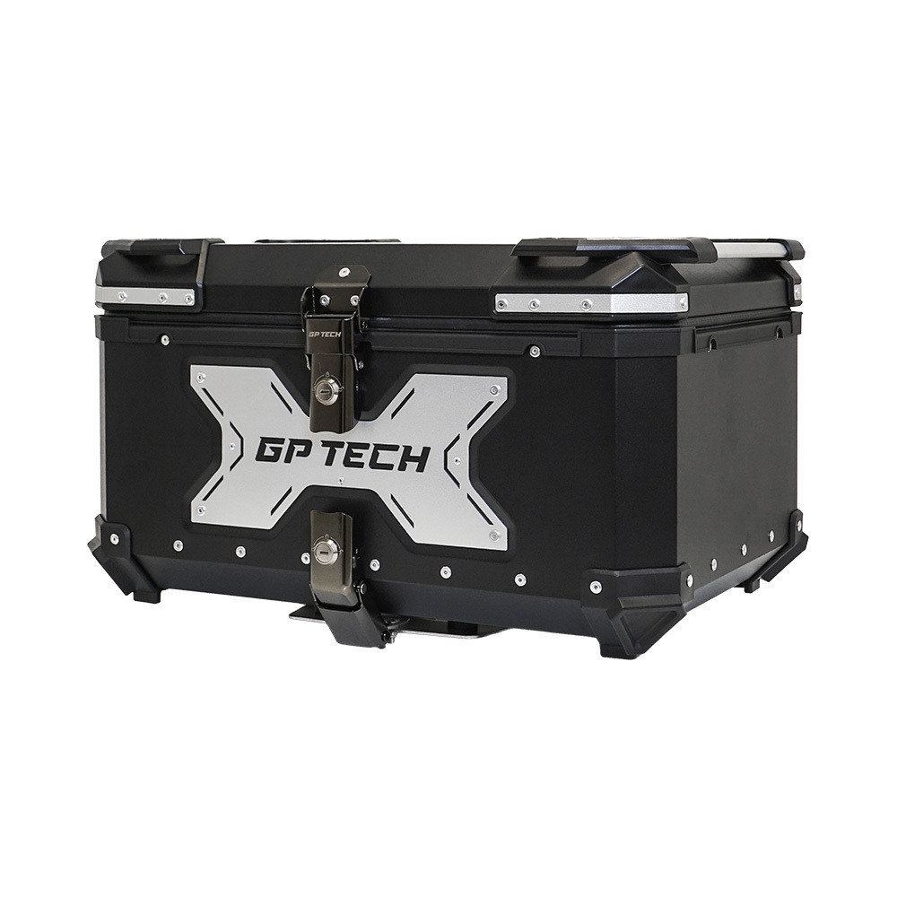BAU GP TECH TRASEIRO ALUMINIO PRETO Y65 LITROS