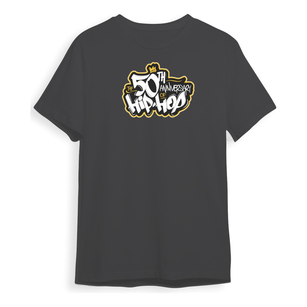 Camiseta Camisa Hip Hop 50 Anos Graffiti Comemorativa Malha