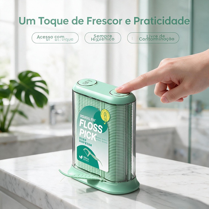 50/100/200 units of dental floss Ultra-thin arched dental floss Dental Floss for Effective Cleaning