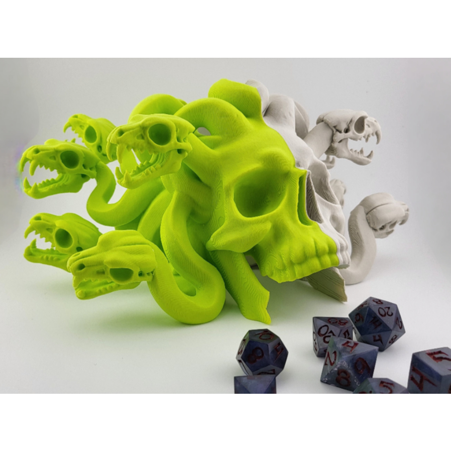 Medusa DnD Torre de dados dungeons and dragons grega - Impressão 3d