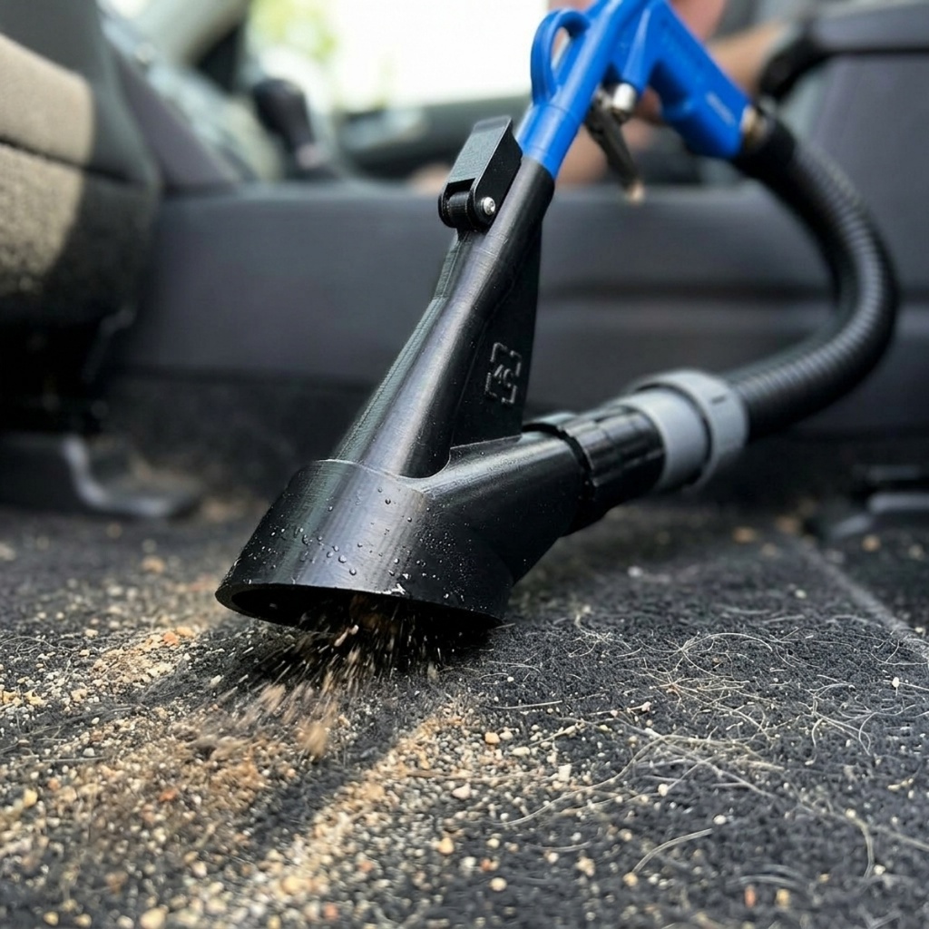 Bico Adaptador Tornador E Aspirador 2 Em 1 Limpa Car Detail Universal