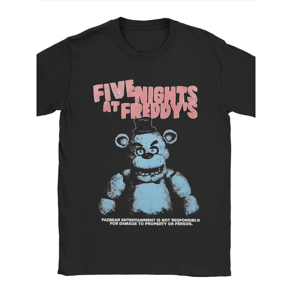 Camiseta Masculina Five Nights In The Palace Fun Graphic Casual Summer Crew Neck Confortável Divertida Estilosa Verão