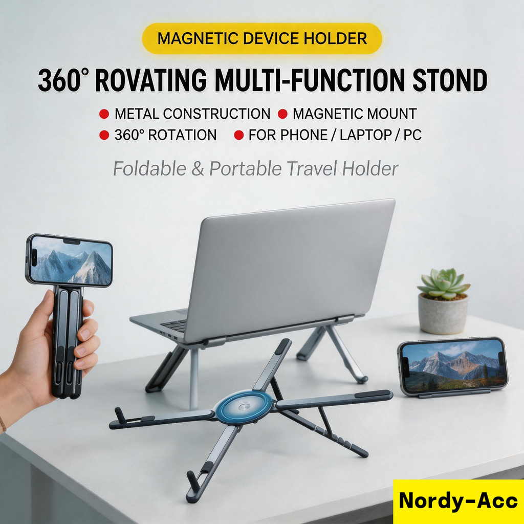 Magnético Dobrável 3 Em 1 Suporte Do Telefone Selfie Vara Tripé Portátil De Mesa Universal Para iPhone iPad Tablet