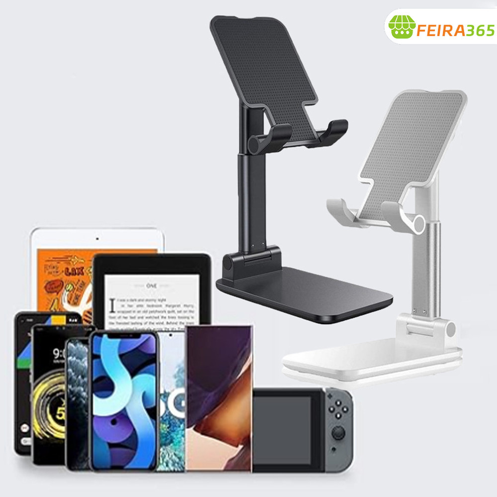 Suporte Ajustável Dobrável para Celular Tablet e Livros Universal