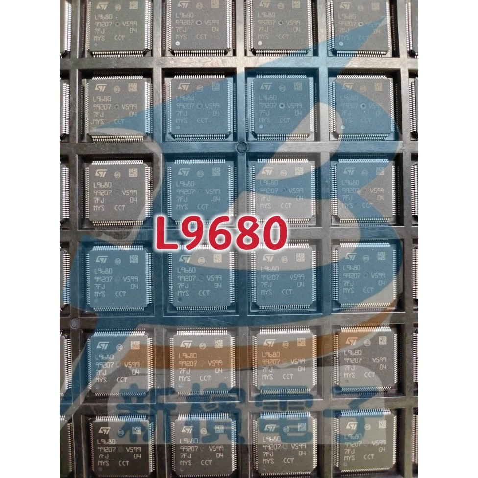 L9680-TR L9680 Patch TQFP-100 Interface de gerenciamento de energia Chip Car Grade Placa de computador