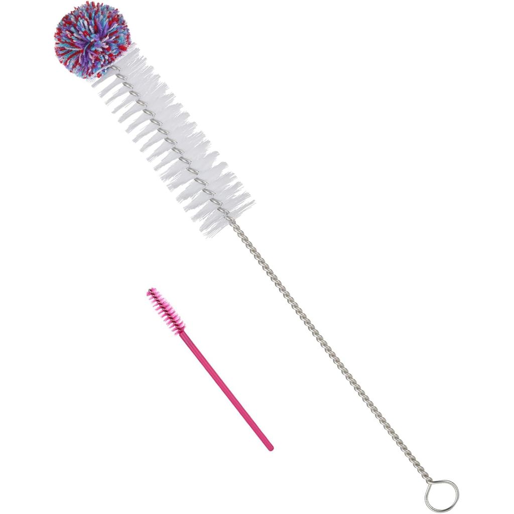 Hummingbird Feeder Cleaning Brushes, Versatile Bendable Cleaner Brush for Various Size Feeders, Gentle Bristles with Sof