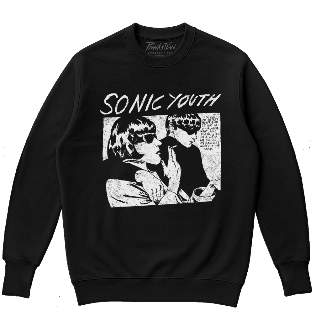 BLUSA Moletom OVERSIZED Modelagem exclusiva Punkstein Sonic Youth 2
