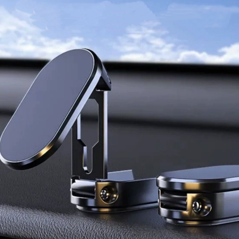 1 Kit Suporte De Celular Automotivo Estável Sem Tremores Fácil Instalação Ângulo Regulável Economiza Espaço