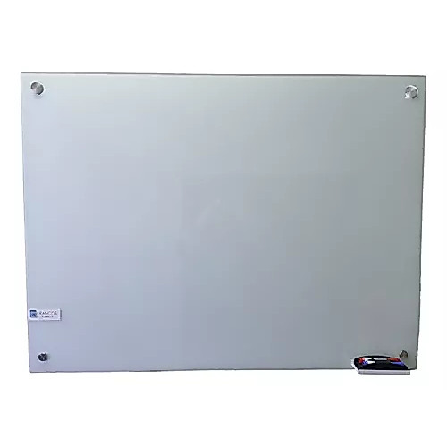 Lousa De Vidro Branco 60x90 Temperado Fácil Instalação Aula Estudo Planejamento