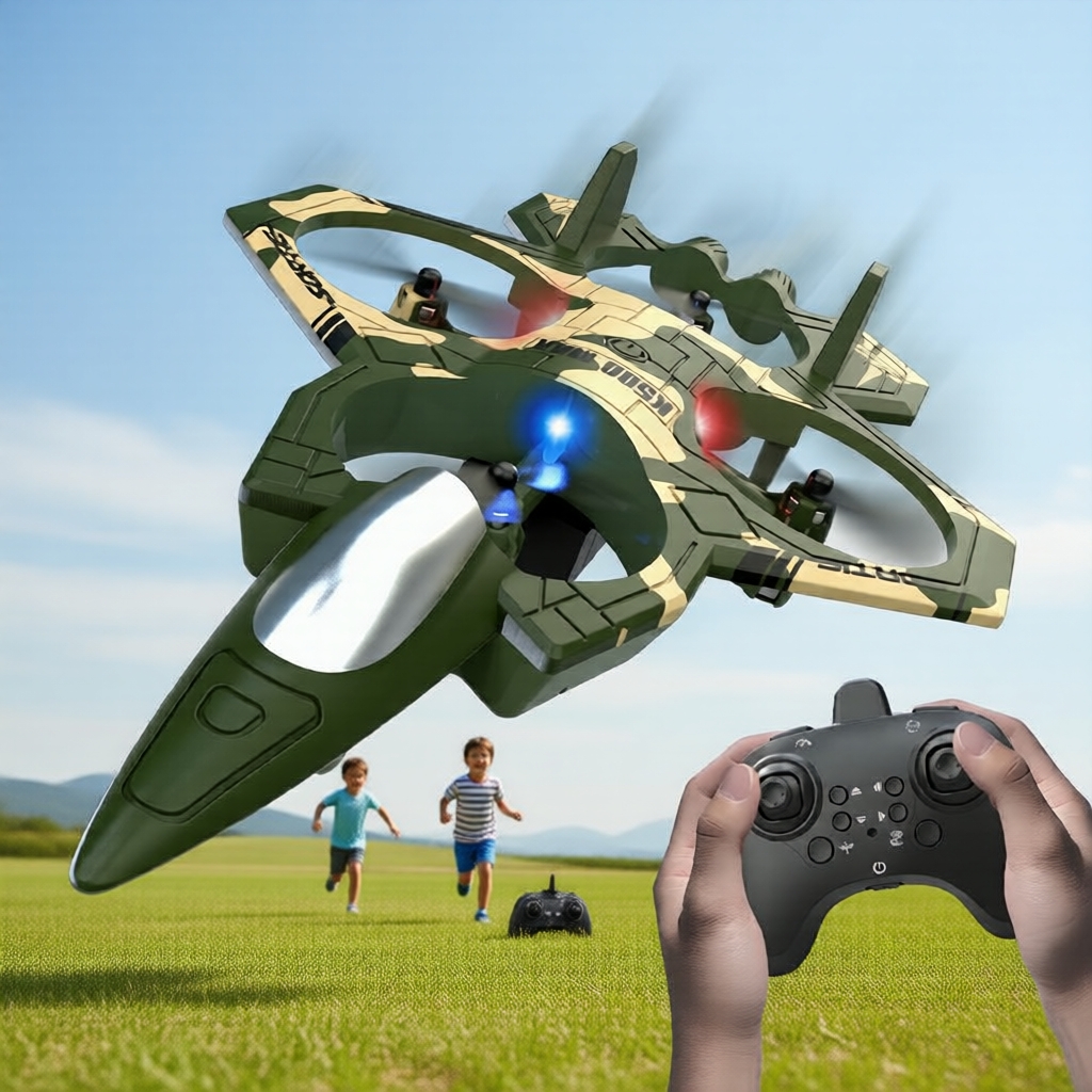 Jato de Combate RC K500 MAX, Quadricóptero, Controle Remoto 2.4G, Drone Acrobático de Aniversário para Meninos