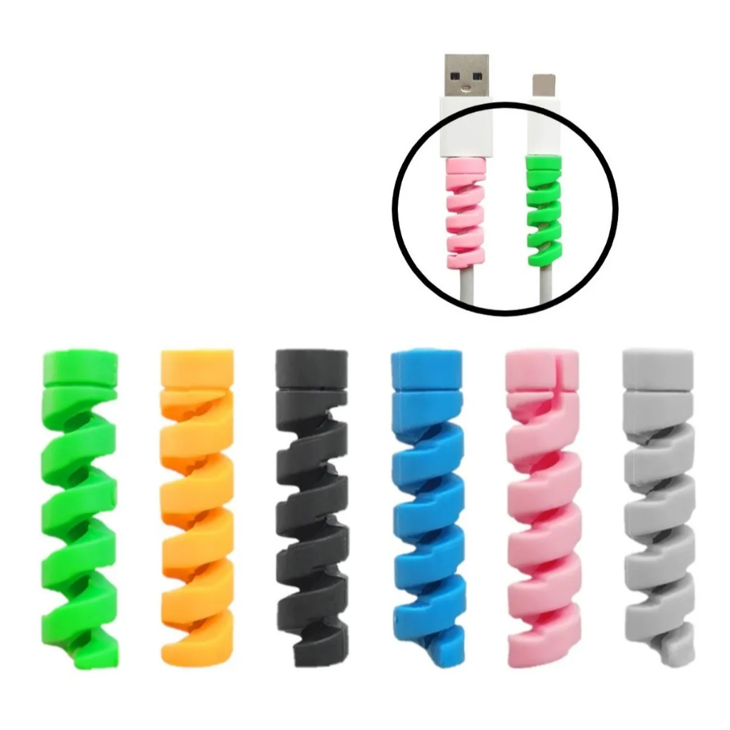 Protetor Para Cabo Celular Usb Micro Usb Tipo C
