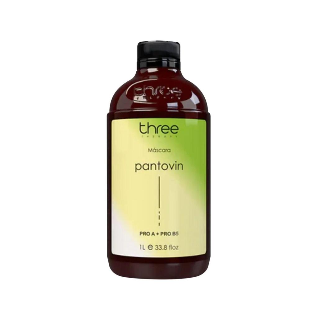 Three Therapy Pantovin Máscara Capilar Fortalecimento 1L