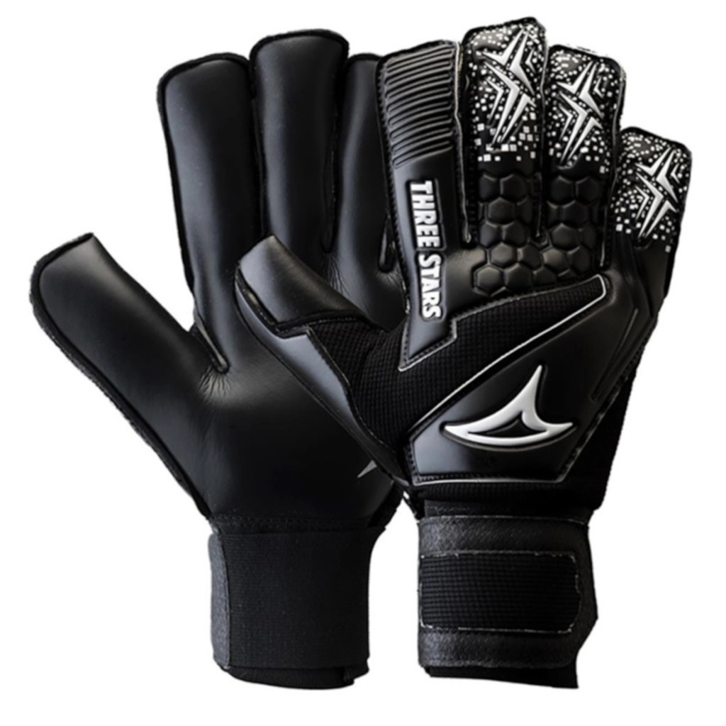 Luva De Goleiro Three Stars Sky Profissional Látex