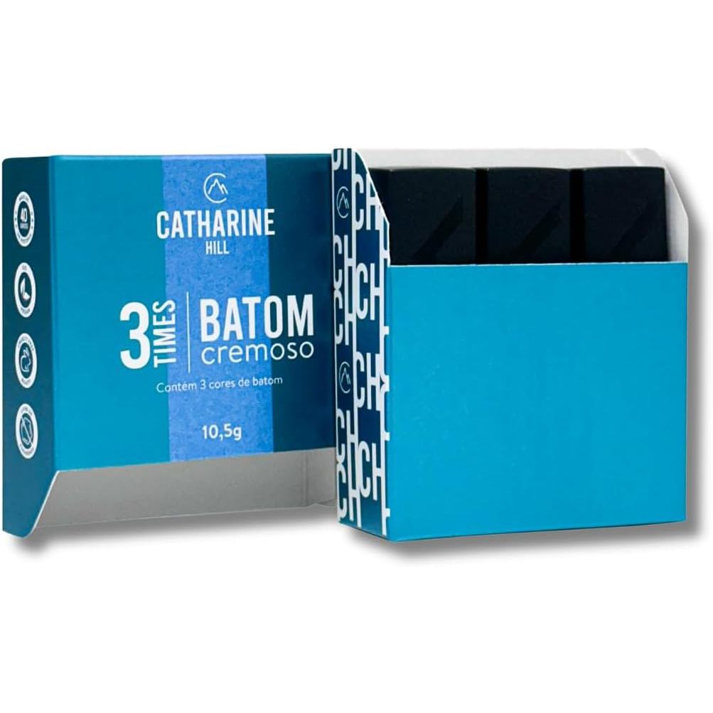 Batom Catharine Hill Three Times 1016/3T - Longa Duração