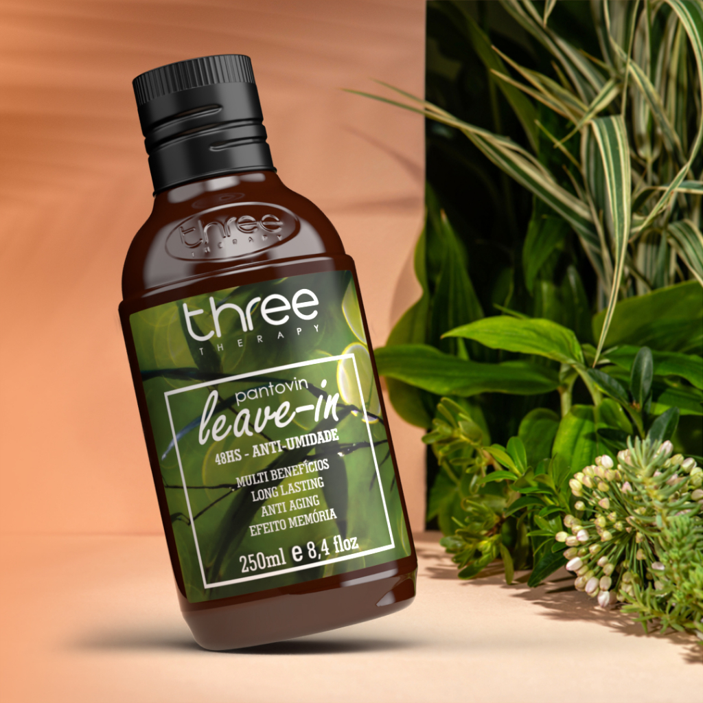 Leave-In Vegan 48hs Pantovin - Antiumidade - Multi-benefícios Pantovin Three Therapy