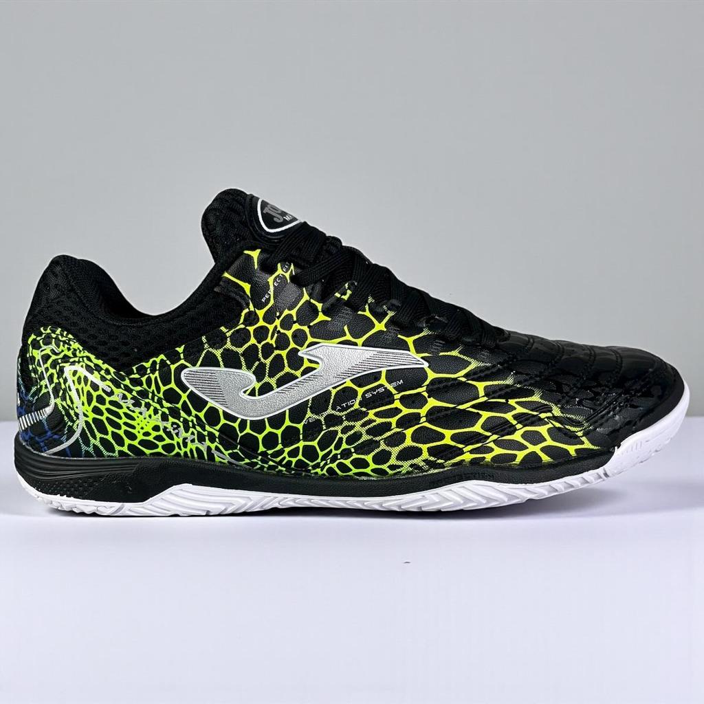Chuteira Futsal Joma Maxima Masculina Original Neon Cobra Black Indoor Quadra