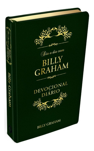 Dia A Dia Com Billy Graham | Devocional Diário 366 Meditações CAPA LUXO