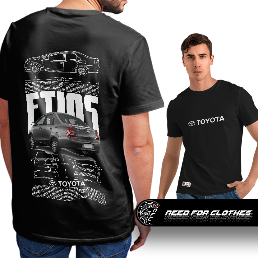 Camiseta Toyota Etios Sedan 1.5 XLS 2018, Conforto, Espaço e Economia