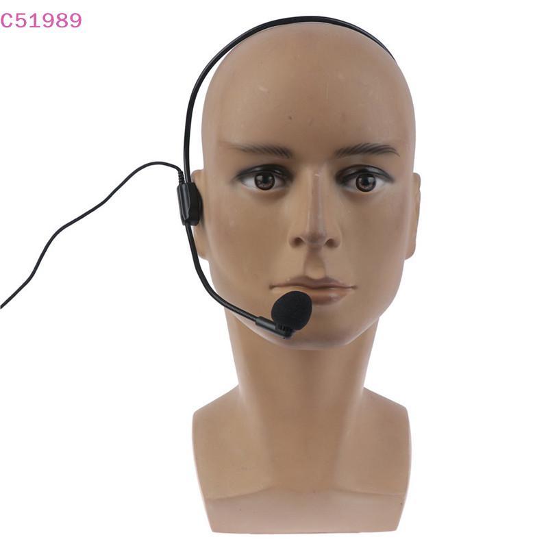 [kaan] Plugue De 3.5 Mm Para Fone De Ouvido Montado Na Cabeça , Guia De Microfone , Fala De Palestra , BR