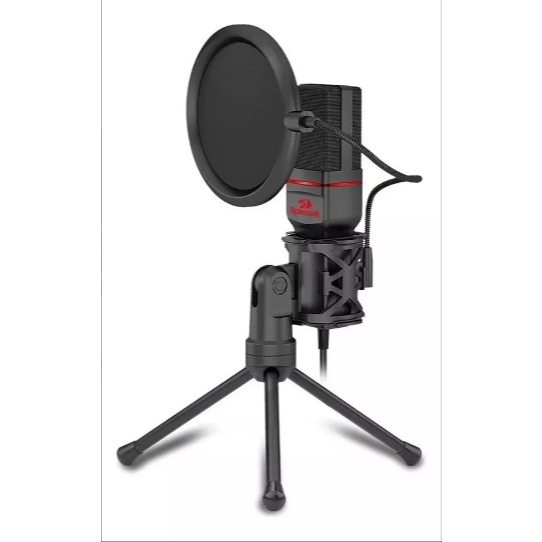 MICROFONE REDRAGON SEYFERT + NOTA FISCAL