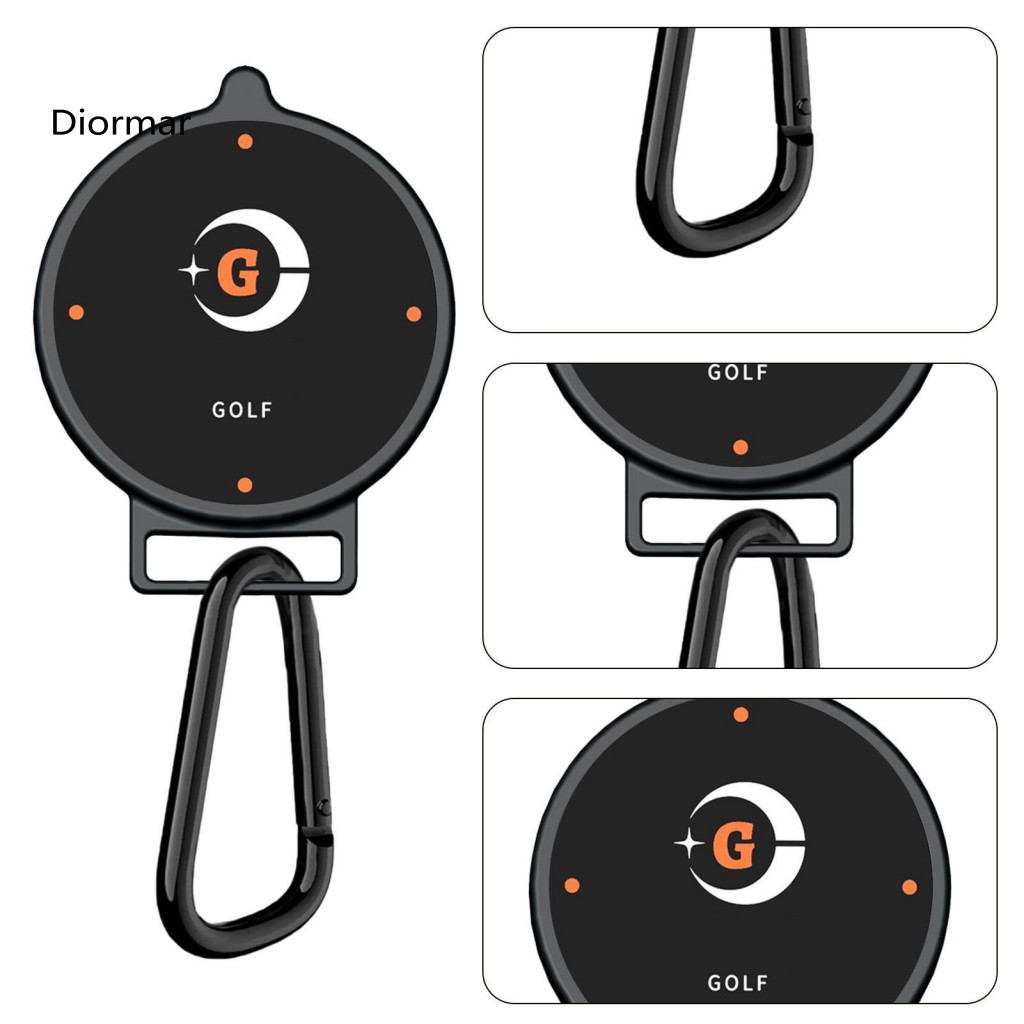 Golf Towel Clip Magnet for Bag for Cart – Strong Magnetic Holder Flexible Hanger for Men Women Easy Attach to Clubs