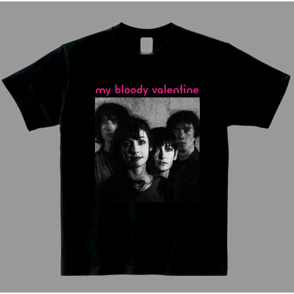 Music.Soul Camiseta Unissex My Bloody Valentine Shoegaze Rock Alternativo Confortável Estilosa Retrô Moda Casual