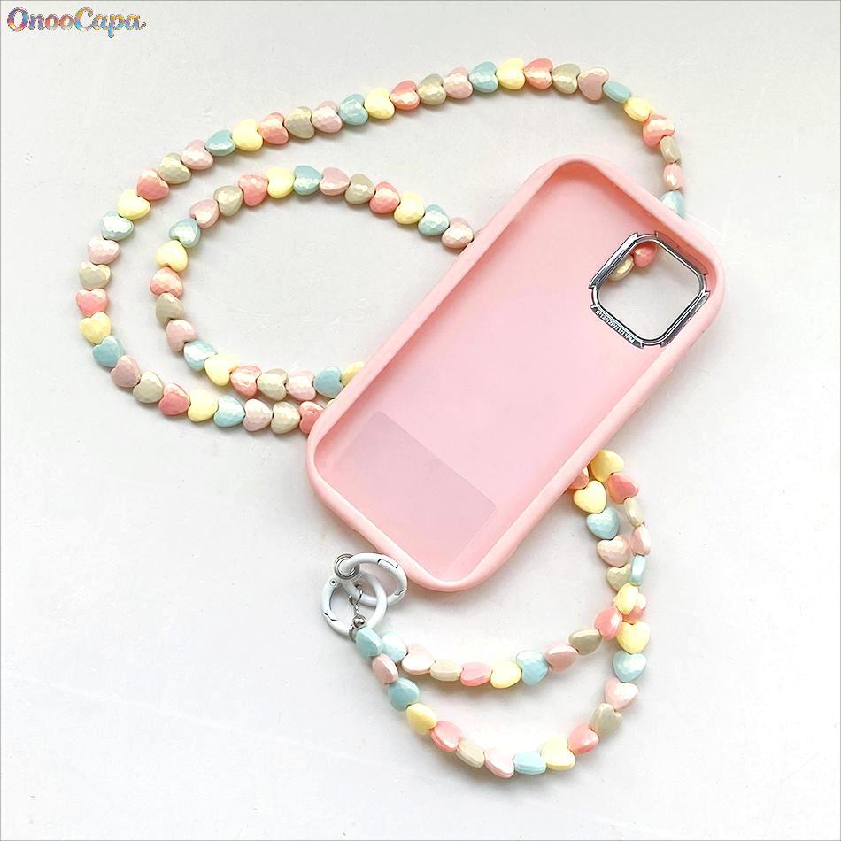 Cordão De Celular Para Miçangas Fácil Capa Strap Torna Seu Portátil Multi-Coloured Love Transversal Bracelet SL001