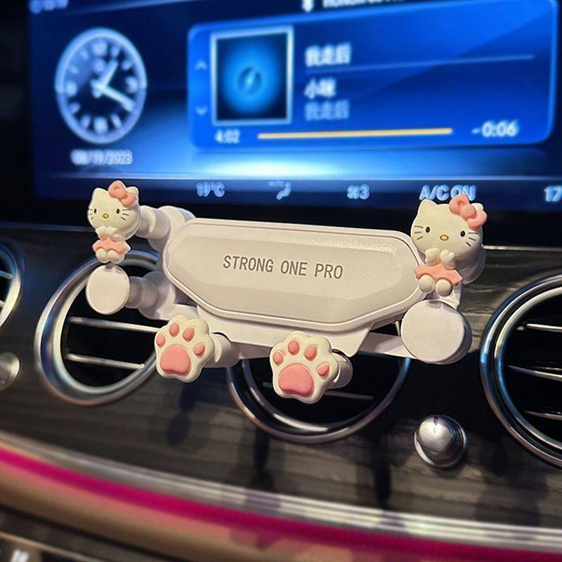 Car Navigation Phone Holder New Car Special Air Vent and Dashboard Suction Cup Navigation Fixed Bracket 7aSL