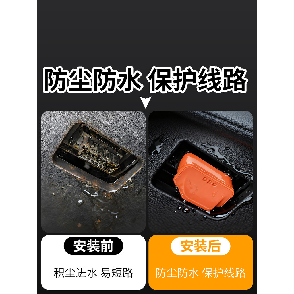 Adequado para 2025 novo estilo ULtra Xiaomi SU7 YU7 OBD Interface capa protetora acessórios de modificação