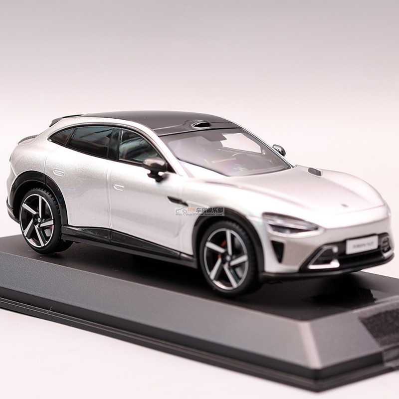 Estoque pronto venda quente Xiaomi fábrica Original 1: 43 liga YU7 SU7 modelo de carro ornamentos coleção de presente nã
