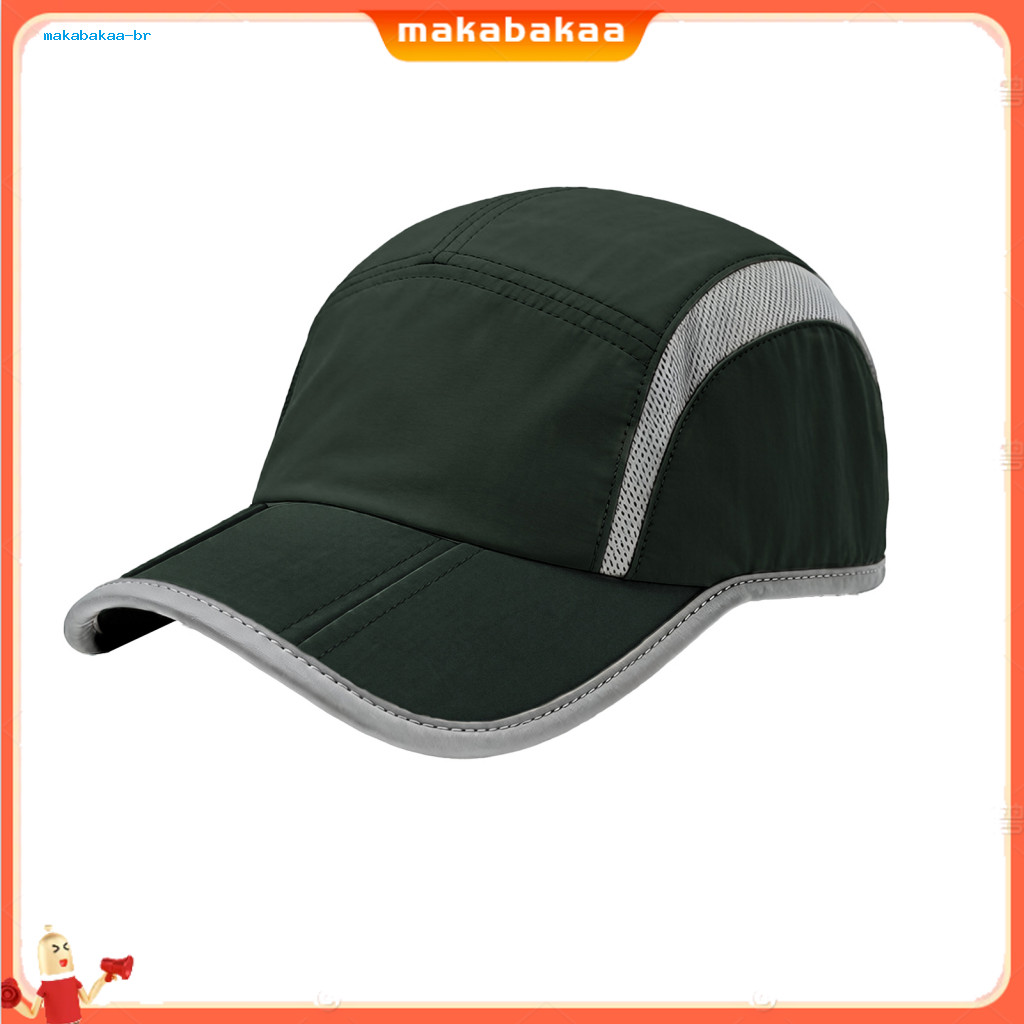Baseball Cap with Extended Brim Breathable Mesh Foldable Sunshade Hat Quick-drying Portable Outdoor Sports for Men and W