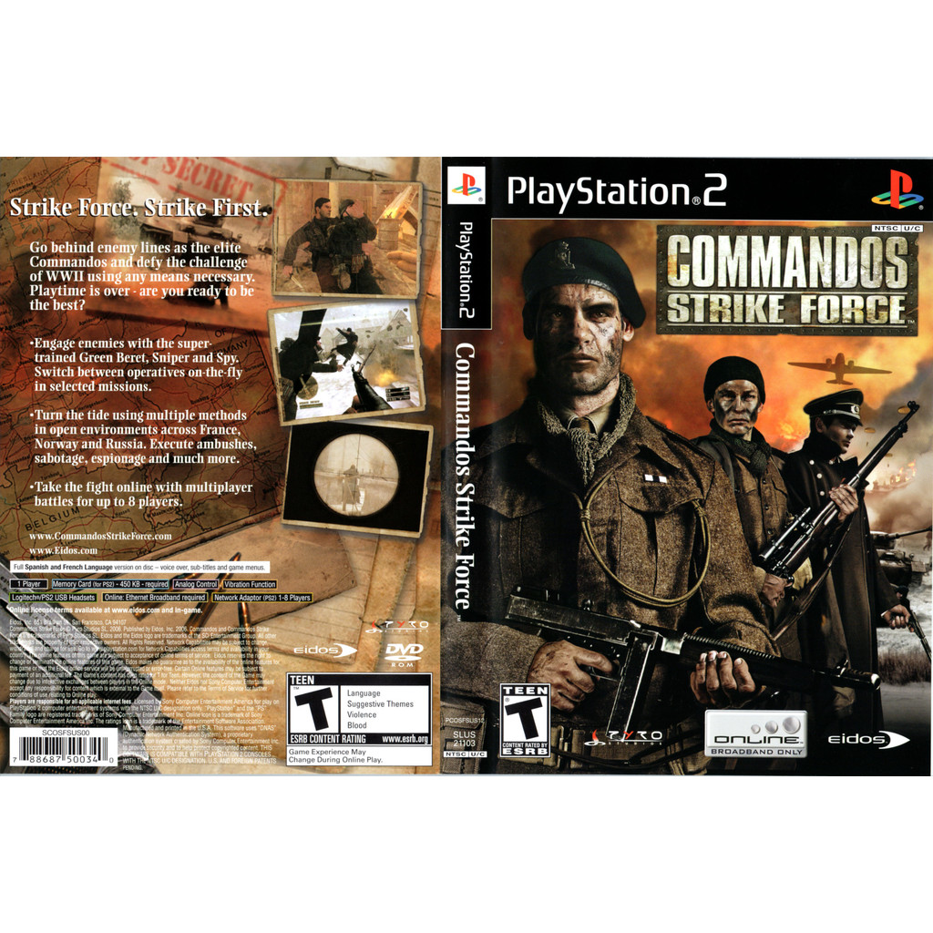 Commandos: Strike Force - PS2