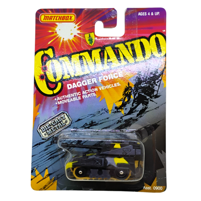 miniatura Matchbox COMMANDO DAGGER FORCE - S-P (self propeled) Gun