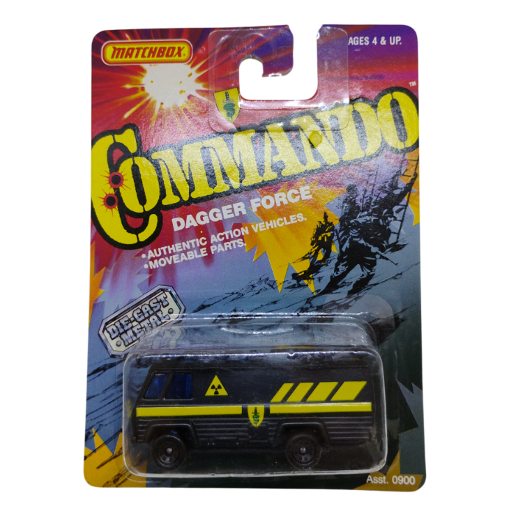 miniatura Matchbox COMMANDO DAGGER FORCE - Commando Vehicle