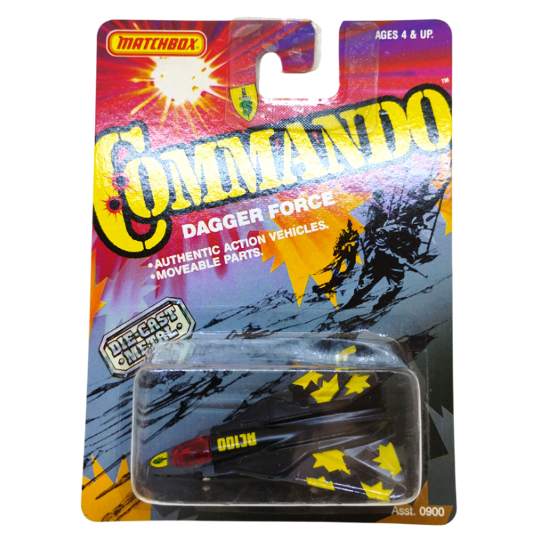miniatura Matchbox COMMANDO DAGGER FORCE -Jet F-14 TOMCAT