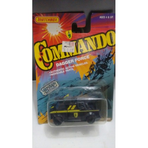 Bx117 Matchbox 1998 Commando Dagger Force Breakdown Van