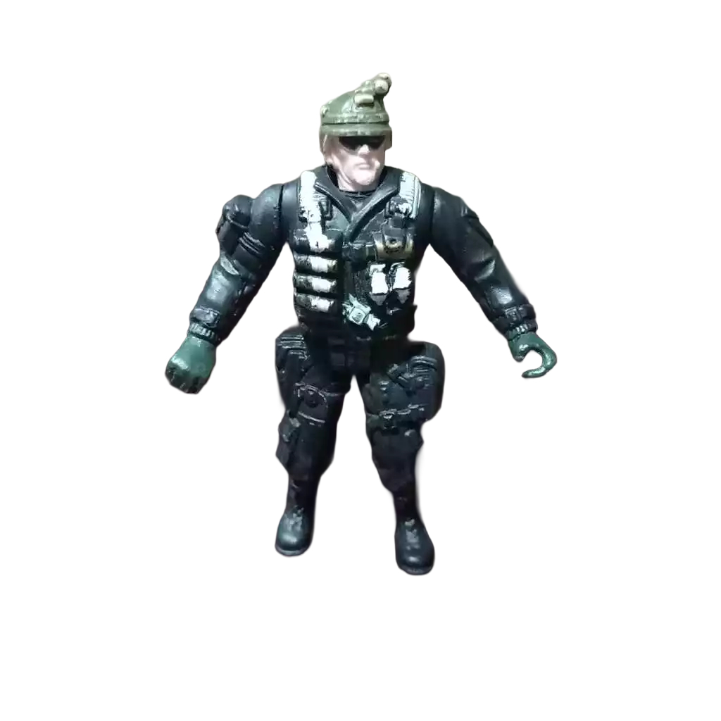 Boneco Militar Capitão Commando force 3