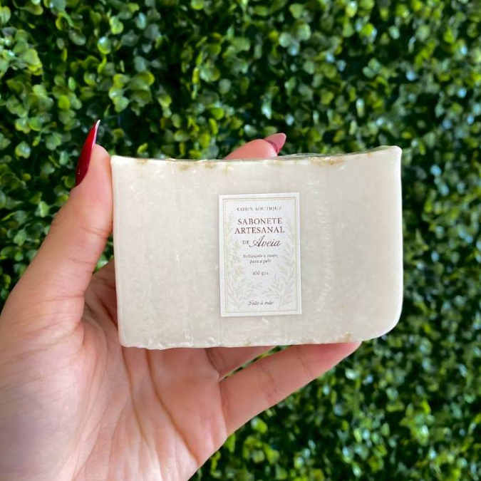 Sabonete de Aveia Hidratante e Suavizante 150g - Corin Boutique