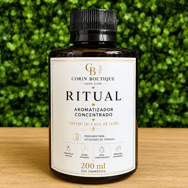 Aromatizador Concentrado Ritual 200ml Para Aromatizador de Tomada | Corin Boutique
